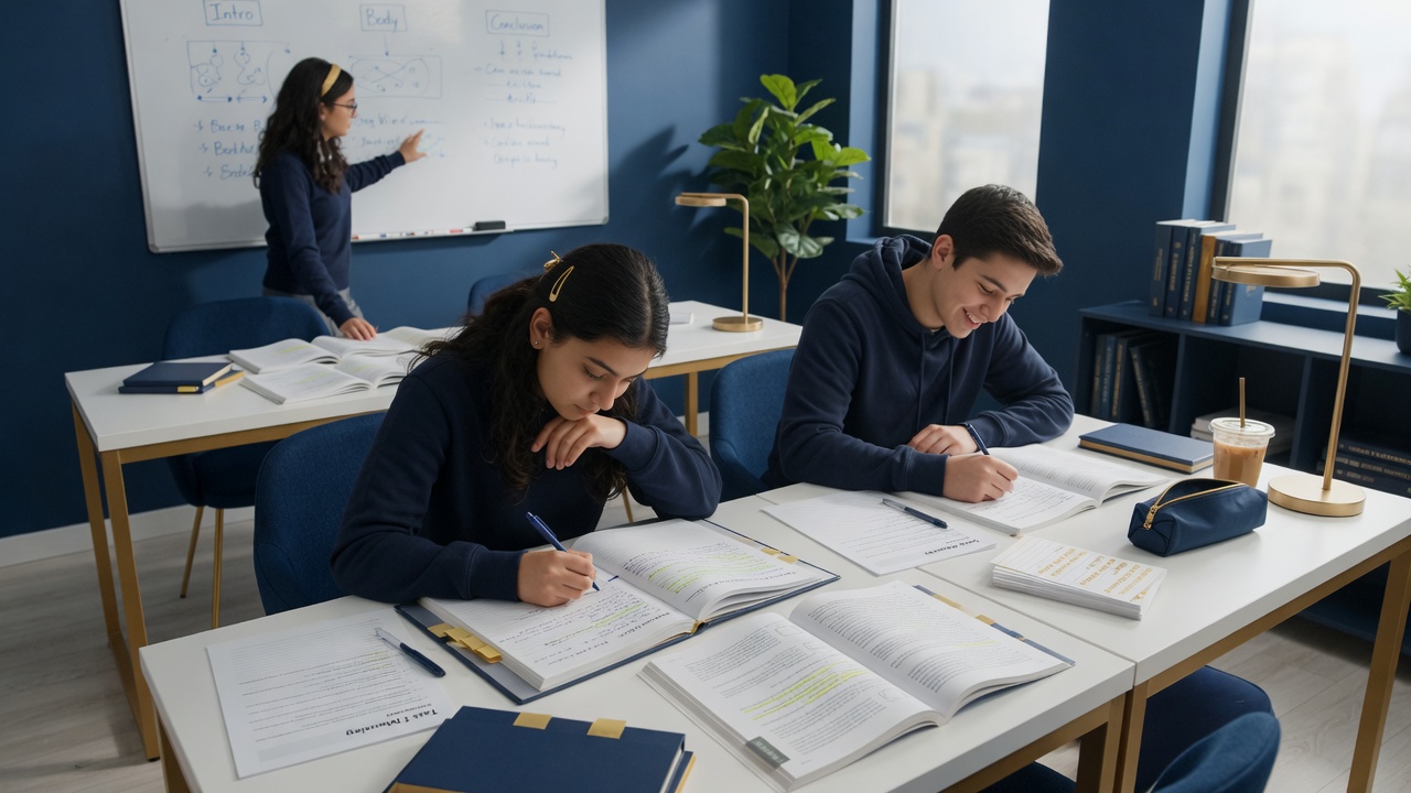 Học sinh THPT ôn tiếng Anh học thuật Pre-IELTS